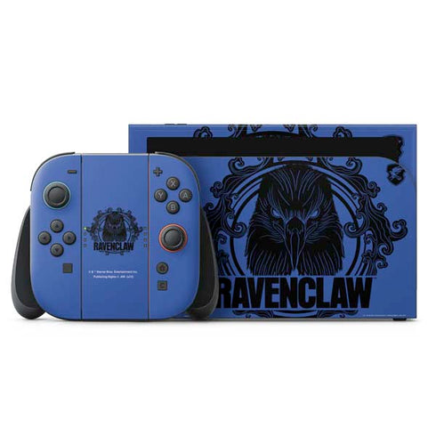 Wizarding Worlds Harry Potter Ravenclaw Illustration Nintendo Switch 2 (2025) with Joy-Con Skin
